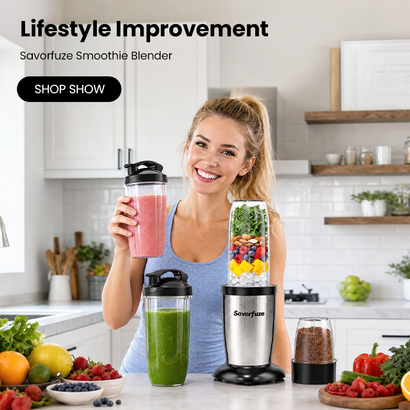 900W Smoothie Blender with Grinder Combo