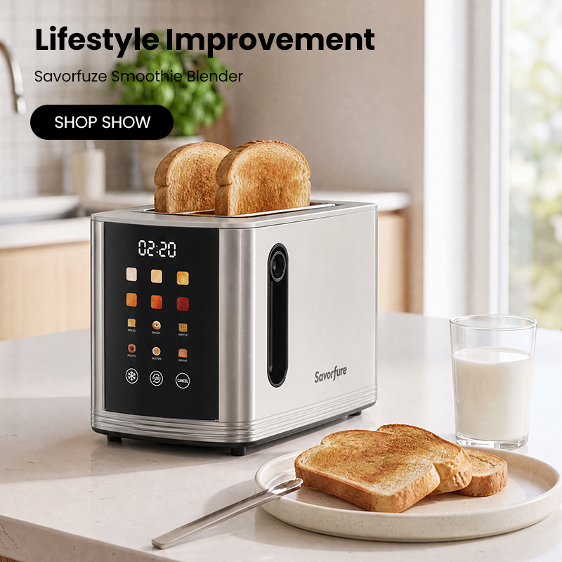 Savorfuze Smart 2 Slice Toaster