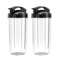 Savorfuze 2 PCS Max 700ML Replacement Cups For Countertop Blender Replacement Parts