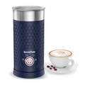 Savorfuze Milk Frother, 4-in-1 Electric Milk Steamer, Automatic Warm and Cold Foam Maker and Milk Warmer for Latte, Cappuccinos, Macchiato